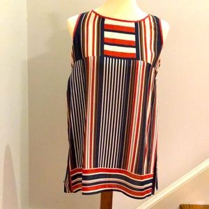 EUC Max Edition Striped Sleeveless Top